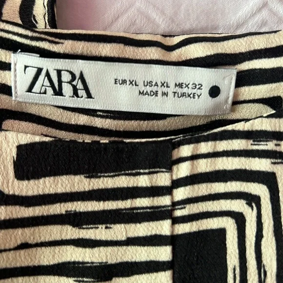 Zara Geometric Skirt and Blouse Two Piece - Picture 13 of 13